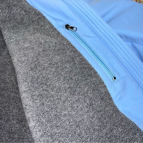 Vintage LL Bean Parka Coat Hood Women’s Large Blue Thinsulate Polartec - Picture 10 of 15